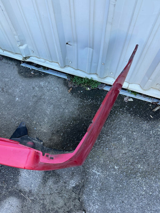 2014 TOYOTA PRIUS V RED REAR BUMPER COVER OEM *LOCAL PICKUP ONLY!* (READ DESC)