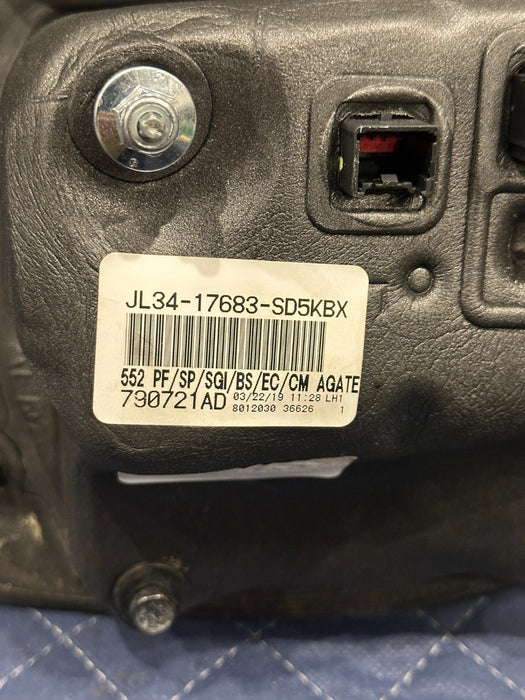 2019 FORD F150 3.5L RAPTOR LEFT MIRROR W CAMERA BLIND SPOT OEM *FLAW #4*