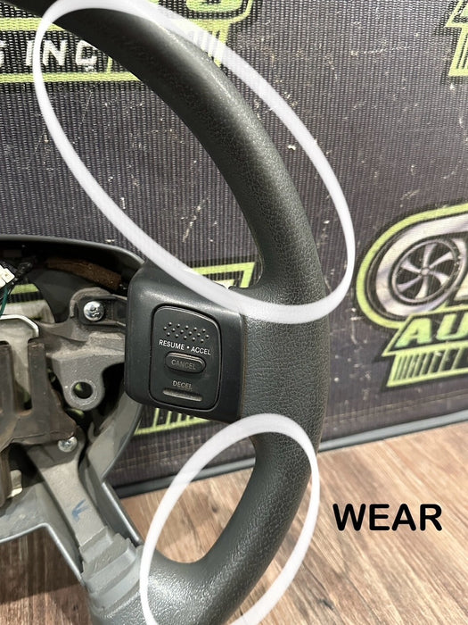 2006-2008 DODGE RAM 3500 STEERING WHEEL OEM *HAS WEAR/READ*