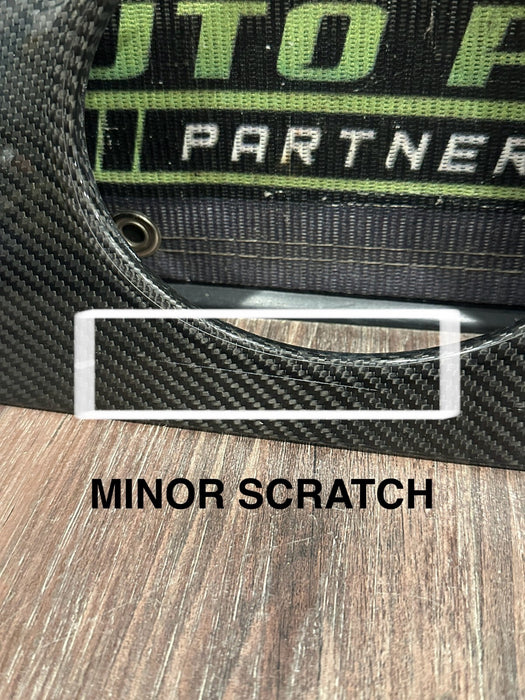 2021 AUDI R8 UPPER PASSENGER RIGHT CARBON FIBER TRIM OEM *MINOR FLAWS/READ*