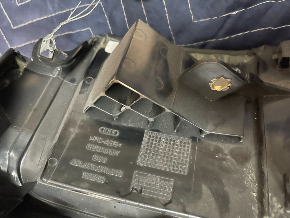 2017-2018 AUDI R8 LEATHER COVER FRAME BEZEL OEM