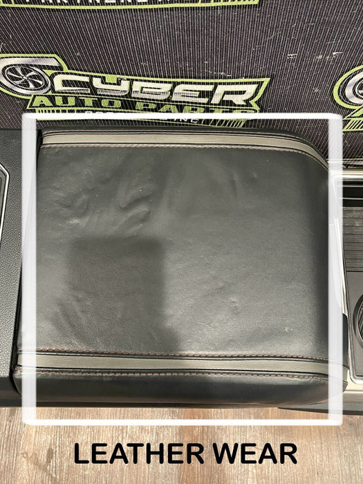 2020-22 FORD F250 F350 PLATINUM CENTER CONSOLE ASSEMBLY OEM *WEARS/READ DESC*