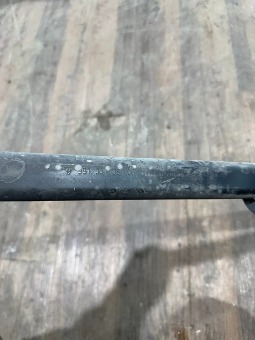 2014 PORSCHE 911 TURBO S REAR LEFT SUSPENSION STRUT BAR SUBFRAME CROSSMEMBER OEM