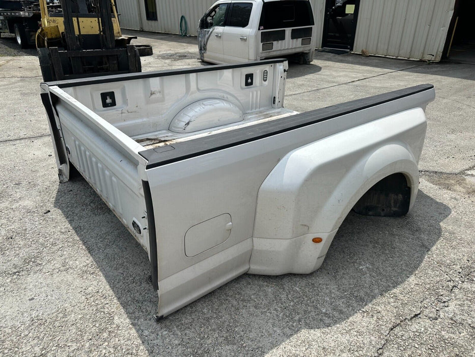 2017-2022 FORD F350 F450 PLATINUM 8' LONG BED DUALLY DRW METALLIC WHITE (UG) OEM