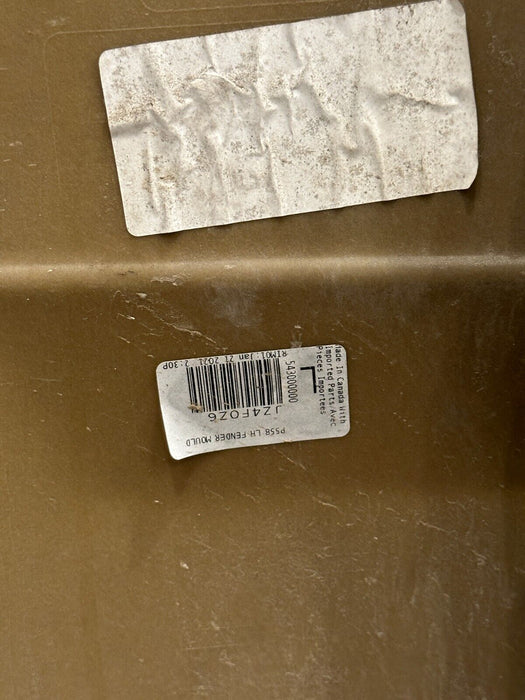 2019-22 FORD F350 F450 DUALLY LEFT BED FENDER FLARE AGATE BLACK (UM) OEM *SCUFFS