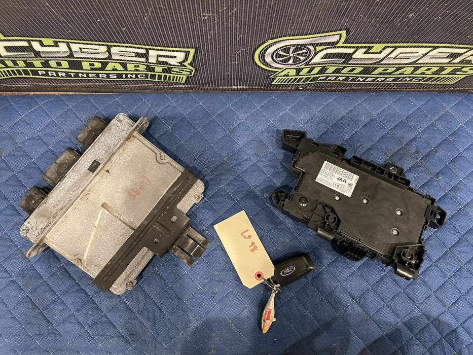 2019 FORD F350 ENGINE ECU ECM BCM CONTROL MODULE W KEY FOB OEM ~READ~