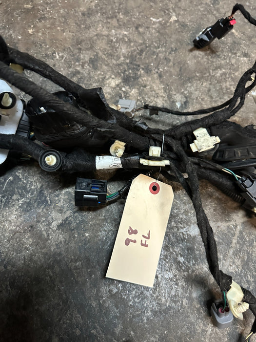 2017-2019 FORD F250 F350 LIMITED FRONT LEFT DOOR HARNESS OEM JC3T-14631-AA