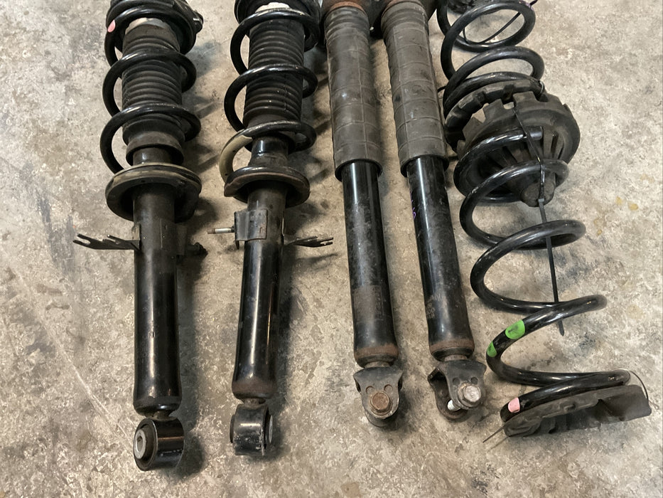 2011 NISSAN 370Z SPORT CONVERTIBLE STRUT SHOCK SPRING KIT FRONT REAR OEM