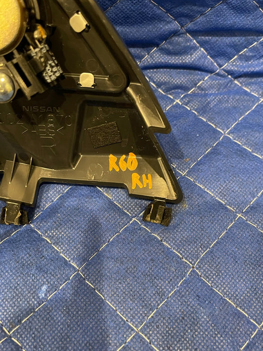 2017 INFINITI Q50 RED SPORT FRONT LEFT RIGHT DOOR TWEETER SPEAKER COVER OEM