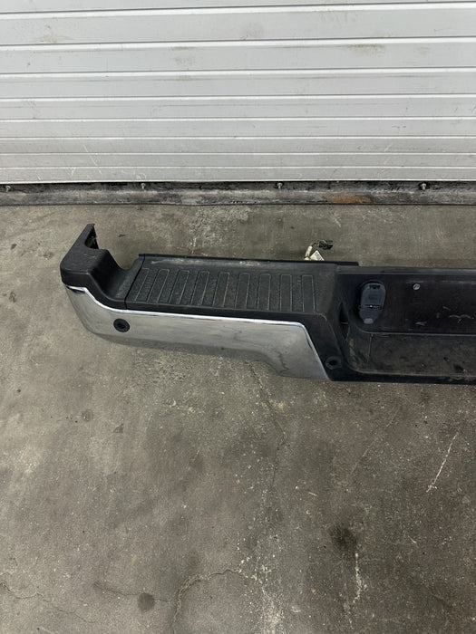2017-2019 FORD F250 F350 REAR CHROME BUMPER COMPLETE OEM