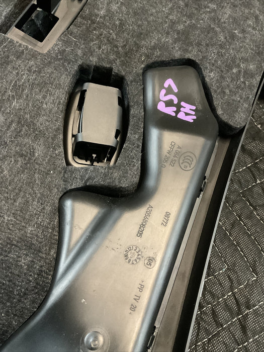 2017 MERCEDES C63 AMG OEM UNDER DASH RH PASSENGER SIDR TRIM COVER 205 680 82 05