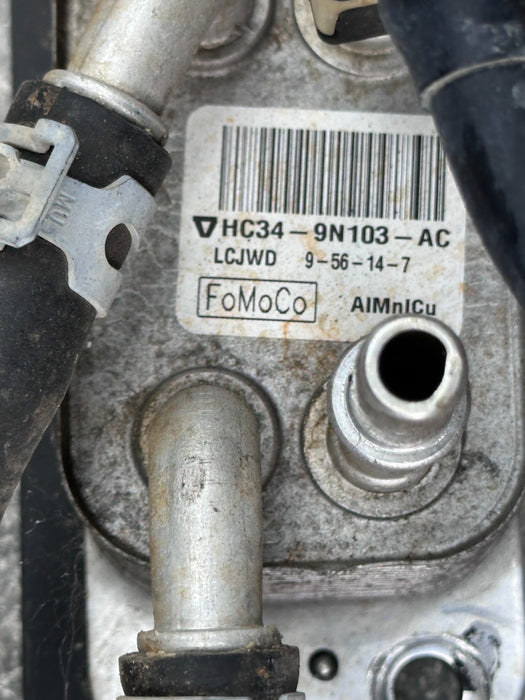 2017-2022 FORD F250 F350 DIESEL 6.7L FUEL COOLER W LINES OEM HC34-9N103-AC