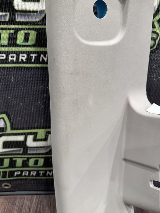 2017 NISSAN TITAN XD RESERVE REAR RIGHT UPPER C PILLAR TRIM OEM