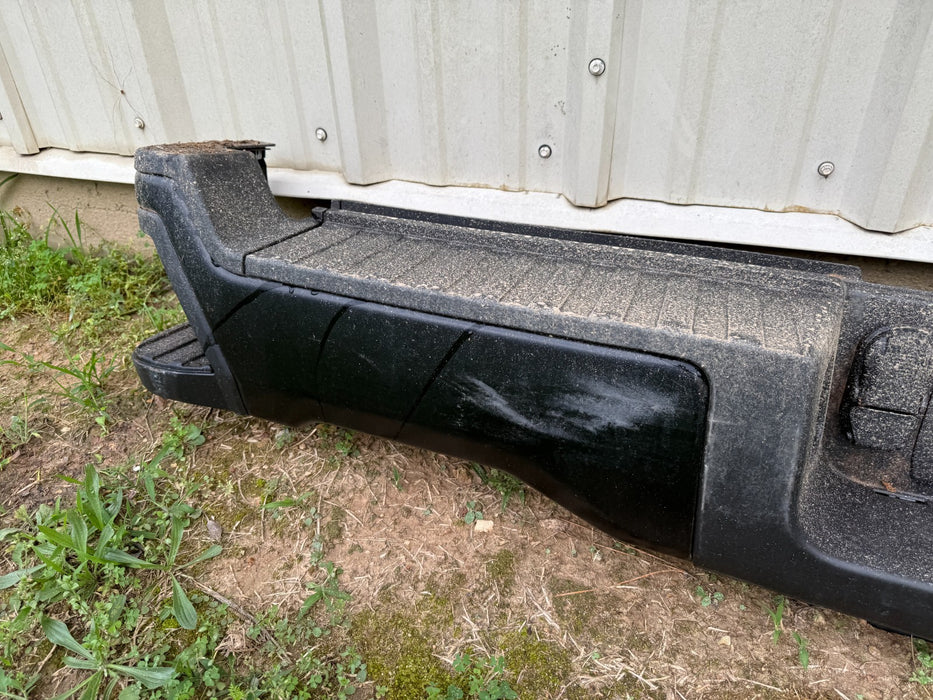 2023 2024 FORD F250 F350 F450 REAR BUMPER BLACK OEM