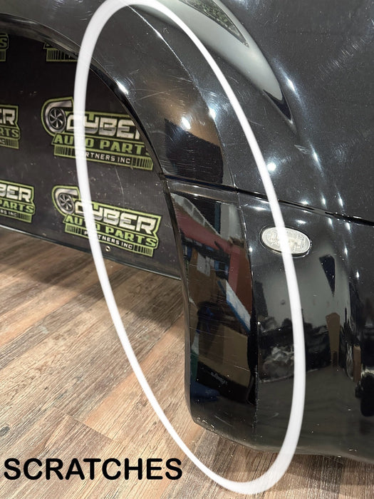 2019-22 FORD F350 F450 DUALLY RIGHT BED FENDER FLARE AGATE BLACK (UM) OEM *SCUFF