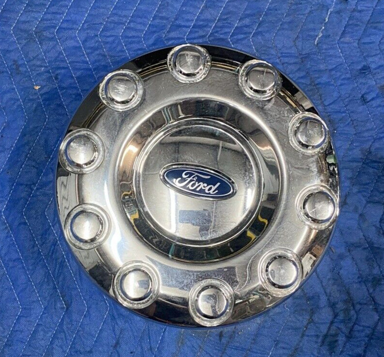 2017 2018 2019 FORD F350 F450 REAR DUALLY WHEEL CHROME CENTER CAP OEM