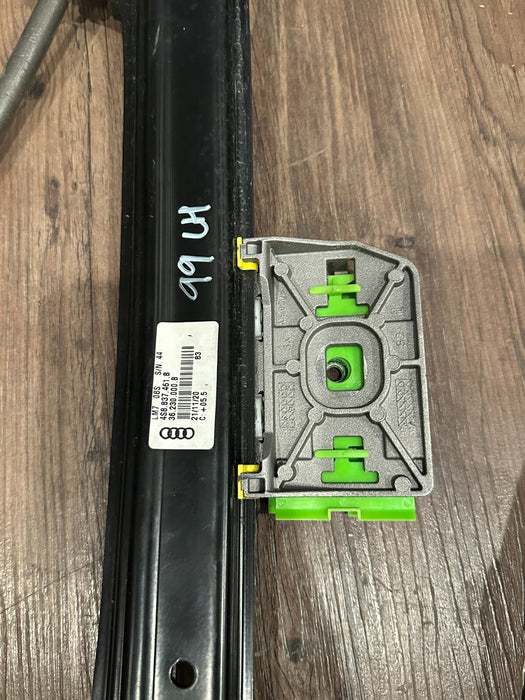 2021 AUDI R8 LEFT WINDOW REGULATOR ASSEMBLY OEM 4S8 837 461 B