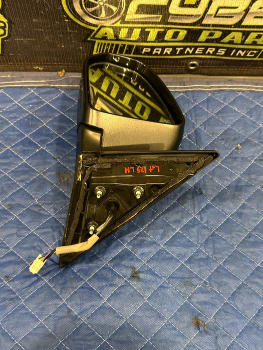 2013 NISSAN 370Z DRIVER LEFT MIRROR BLUE OEM