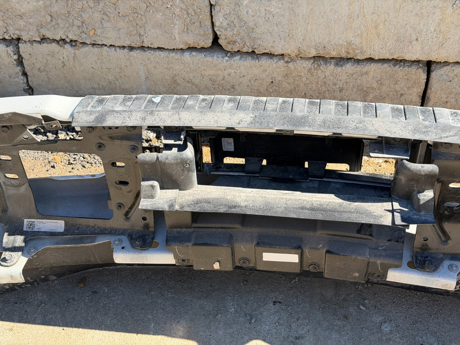 2023 2024 2025 2026 FORD F250 F350 PLATINUM STAR WHITE FRONT BUMPER ASSEMBLY OEM