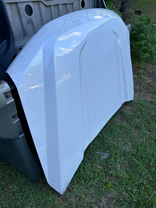 2017-2022 FORD F250 F350 F450 HOOD PANEL METALLIC WHITE UG *DAMAGE* PICKUP ONLY