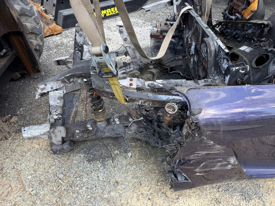 2014 AUDI R8 SHELL CONVERTIBLE *BURN DAMAGE*