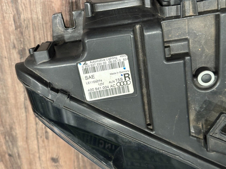 2014 2015 AUDI R8 HEADLIGHT COMPLETE RIGHT PASSENGER SIDE RH GENUINE 420941004AC