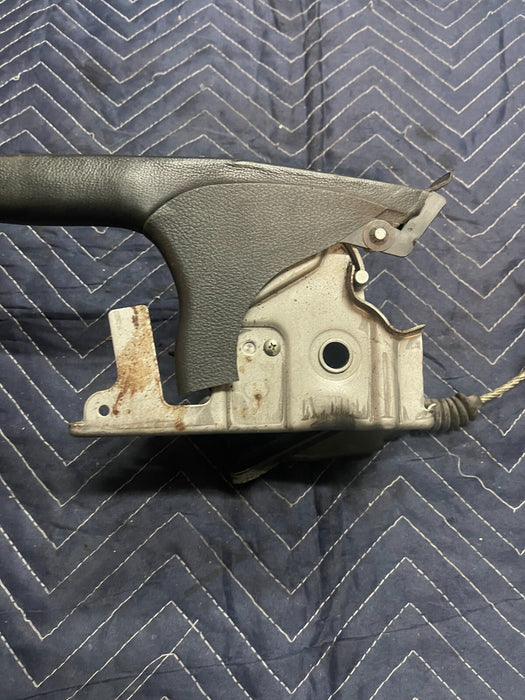 2016 NISSAN 370Z NISMO PARKING BRAKE/ E BREAK HANDLE LEVER OEM *DAMAGED*