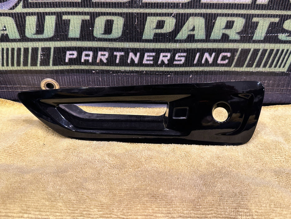2021 AUDI R8 DRIVER LEFT DOOR HANDLE TRIM PLATE OEM 4S1 837 239 *MINOR FLAW #2*