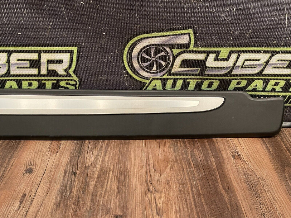 2012 AUDI R8 FRONT PASSENGER RIGHT KICK SCUFF SILL PLATE OEM *MINOR SCUFFS/READ*