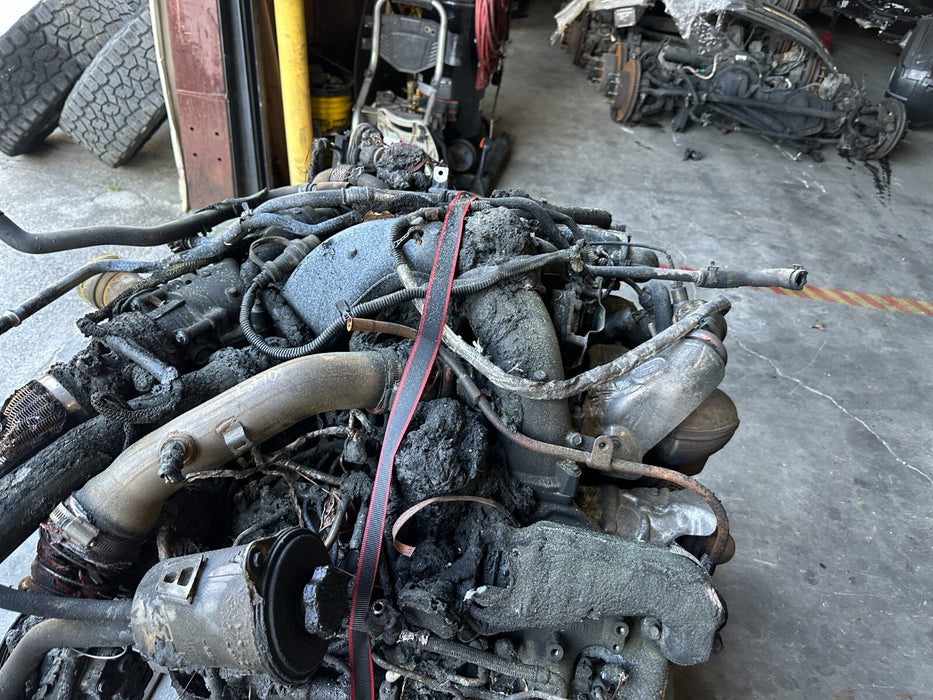 2023 2024 FORD F250 F350 F450 DIESEL ENGINE 6.7L V8 HIGH OUTPUT 14K MILES OEM