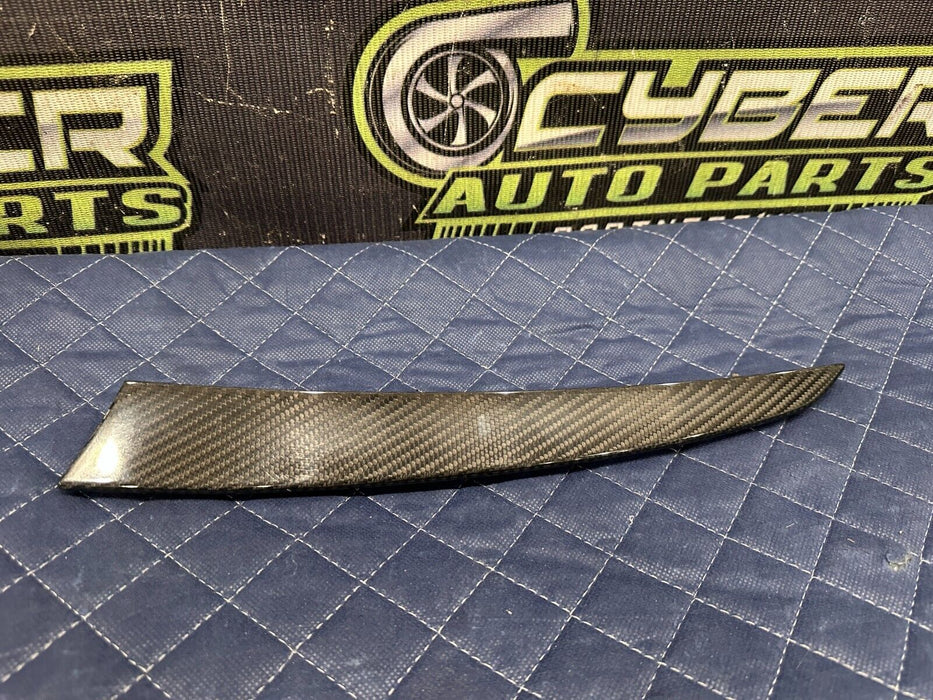 2017-2023 AUDI R8 SPYDER CONVERTIBLE CARBON FIBER SPOILER LEFT OEM 4S7 827 987 K