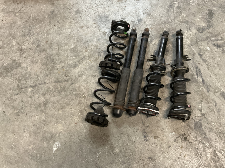 2011 NISSAN 370Z SPORT CONVERTIBLE STRUT SHOCK SPRING KIT FRONT REAR OEM