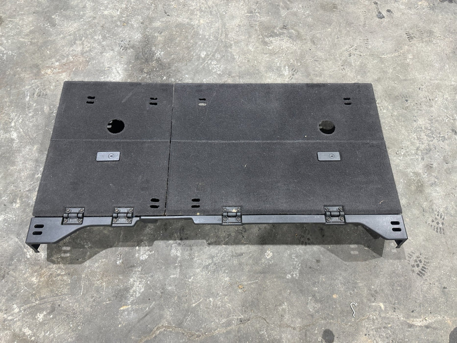 2017 NISSAN TITAN XD PRO 4X REAR UNDER SEAT STORAGE BOX OEM 84895 EZ20C