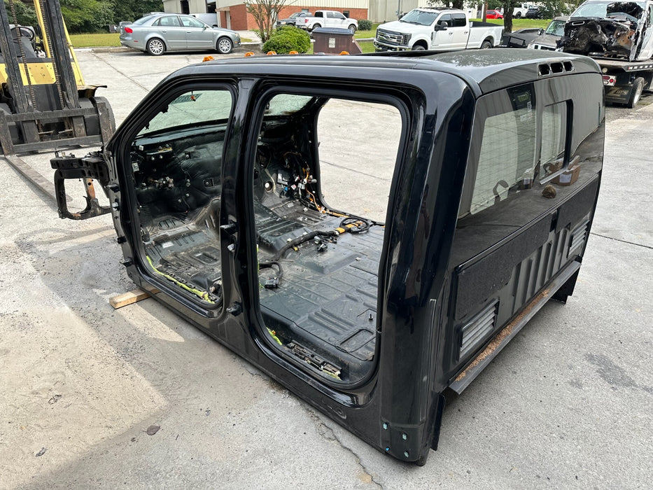 2017 2018 2019 FORD F250 F350 F450 BLACK CREW CAB SHELL MOONROOF W/ BACK GLASS