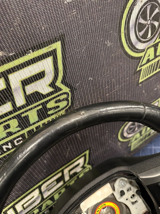 2019 FORD F250 F350 F450 BLACK LEATHER STEERING WHEEL ADAPTIVE CRUISE OEM ~WEAR~