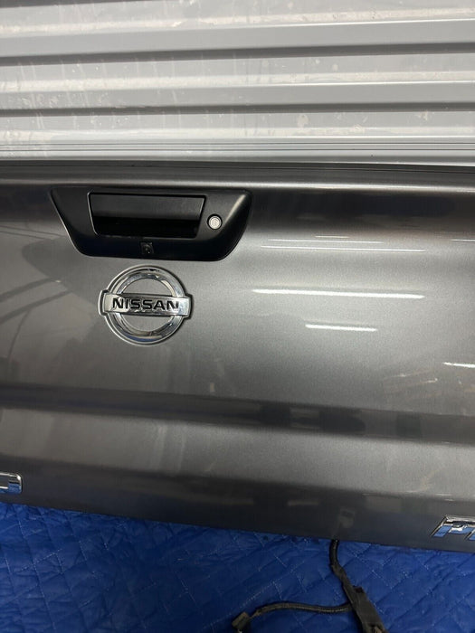 2016 2017 2018 NISSAN TITAN XD PRO-4X GRAY METALLIC TAILGATE OEM ~MINT~