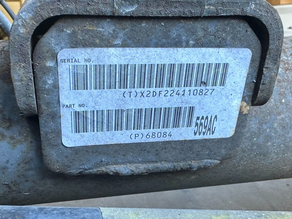 2012 RAM 3500 DUALLY DRW FRONT AXLE ASSEMBLY 4X4 32K MILES 4.10 RATIO 2010 2011