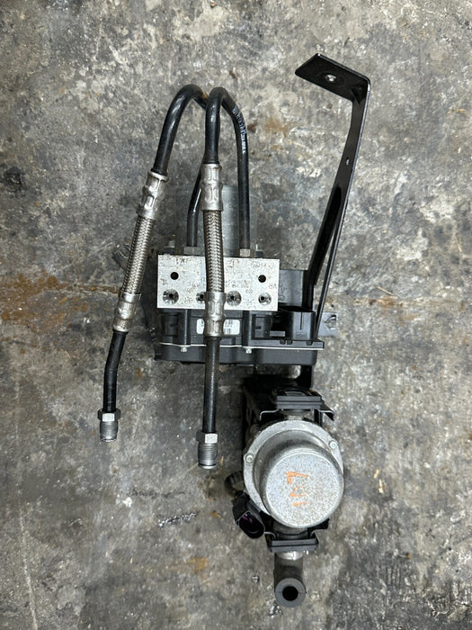 2014 AUDI R8 ANTI LOCK BRAKE ABS PUMP MODULE MODULATOR VALVE