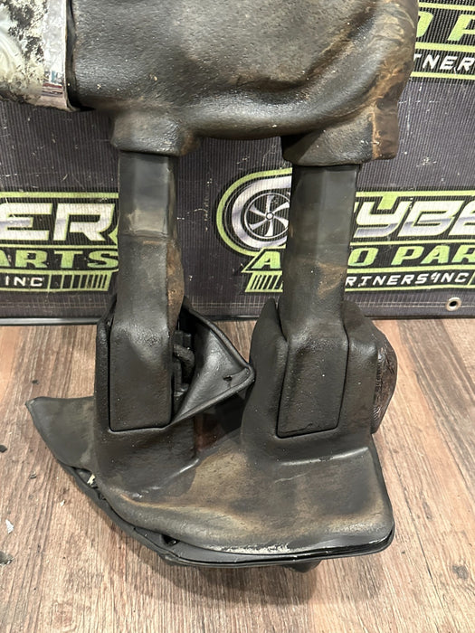 2017-2022 FORD F250 F350 F450 XLT DRIVER LEFT TOW MIRROR OEM ~FIRE DAMAGE~