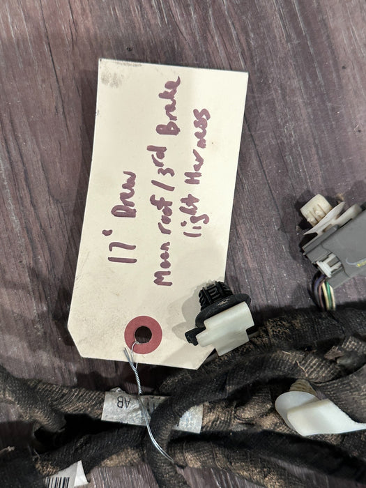 2017 2018 FORD F450 PLATINUM THIRD BRAKE LIGHT HARNESS OEM HC3T-14A411-AB