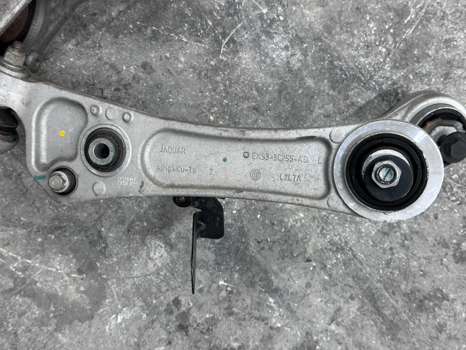 2015 JAGUAR F TYPE FRONT LEFT KNUCKLE SPINDLE OEM EX53-3K186-AB