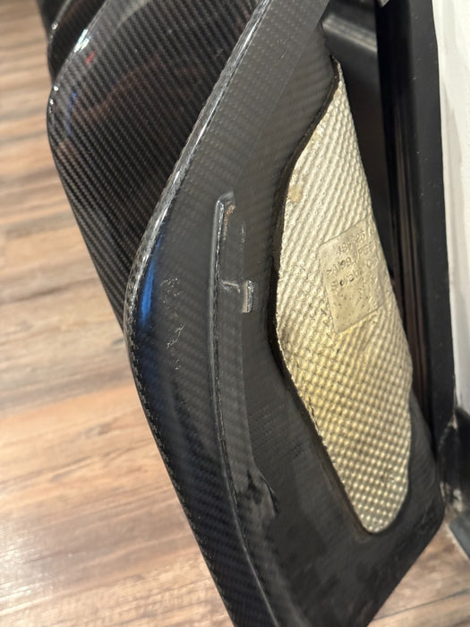 2017 2018 AUDI R8 CARBON FIBER REAR DIFFUSER OEM GENUINE 4S0807521D