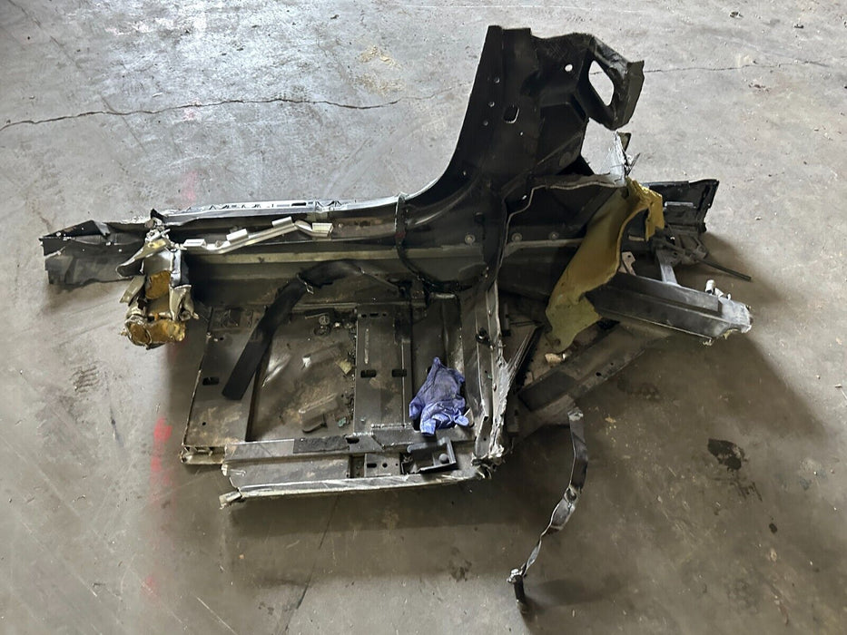 2017-2023 AUDI R8 PASSENGER FLOOR PAN B PILLAR CARBON STRUCTURE SECTION