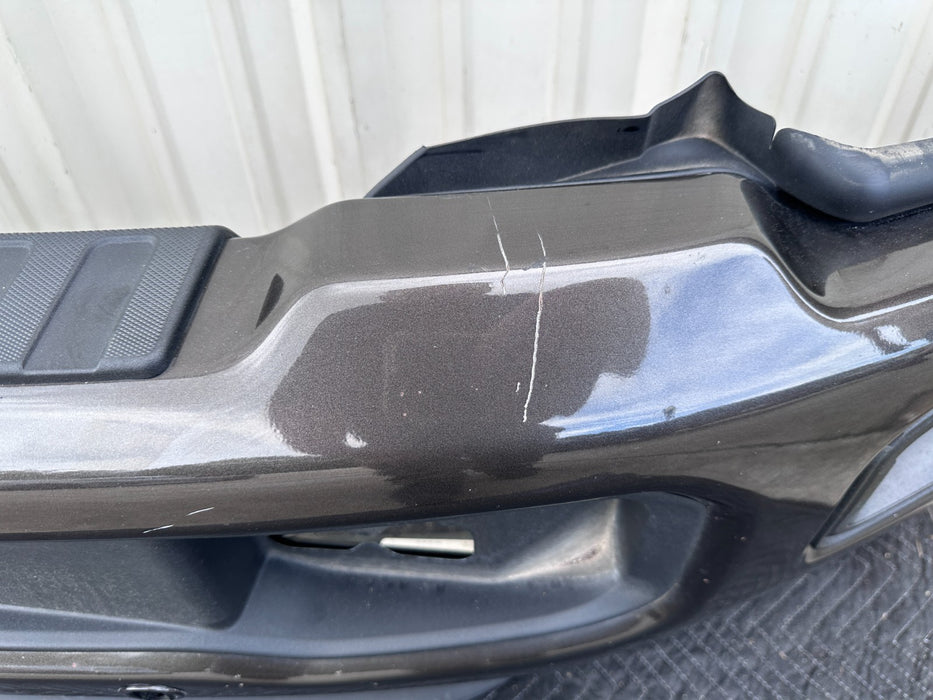 2023 2024 2025 FORD F250 F350 FRONT BUMPER ASSEMBLY DARK BRONZE ~PAINT SCRATCH~