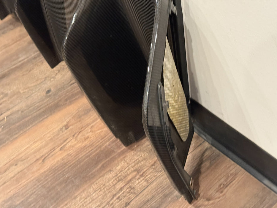 2017 2018 AUDI R8 CARBON FIBER REAR DIFFUSER OEM GENUINE 4S0807521D