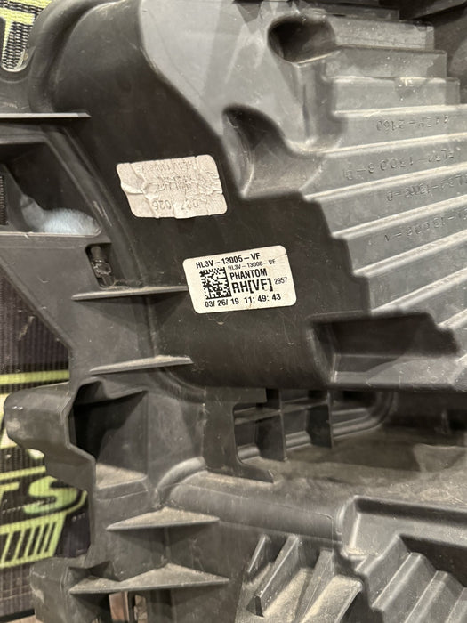 2019 FORD F150 RAPTOR PASSENGER RIGHT LED HEADLIGHT OEM *SURFACE SCUFF #5*