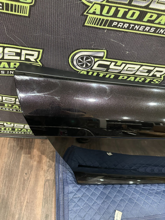 2014 AUDI R8 COUPE OEM RIGHT PASSENGER DOOR SHELL BLACK PANTHER CRYSTAL ~READ~