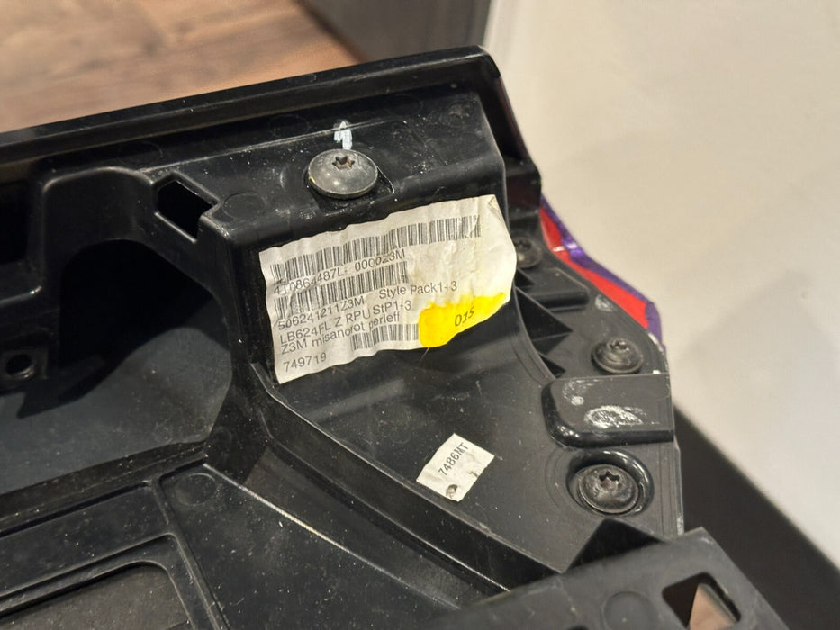 2022 Lamborghini Huracan EVO Rear Integrated Spoiler OEM 4T0.864.457F ROSSO MARS