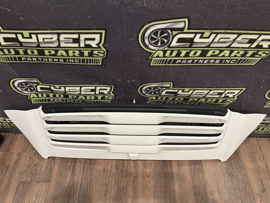 2014 PORSCHE 911 TURBO S 991 WHITE REAR DECK LID ENGINE VENT PANEL OEM