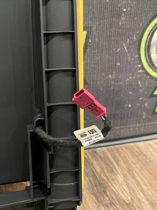 2020 BMW M8 COMP F93 SAKHIR ORANGE CENTER CONSOLE STORAGE ARMREST OEM *READ/FLAW